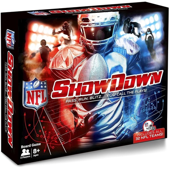 NFL Other - NFL Showdown Board Game Pass Run Blitz You Call The Plays Includes All 32 Teams